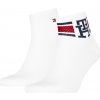 TOMMY HILFIGER – ponožky 2PACK TH men sport quarter white-43-46