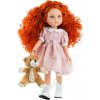 Paola Reina Realistická Marga s medvedíkom 32 cm