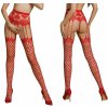 Pančuchy Passion ECO S009 red-stocking Farba: Červená, Veľkosť: S/L