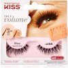 KISS True Volume Ritzy umelé mihalnice Natural Black 2 ks