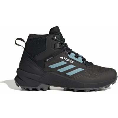 Dámske turistické topánky Adidas Terrex Swift R3 Mid Gtx W Veľkosť topánok (EU): 38 / Farba: čierna