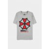 Resident Evil - Umbrella Co. Men's Short Sleeved T-shirt Velikost: L, Barva: Grey