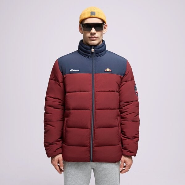 Ellesse páperová Nebula Brgnd/navy Padded jacket Bordová