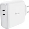 TRUST MAXO 65W 2P USB-C CHARGER WHT (25381)