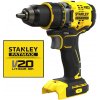 SFMCD720B-XJ 18 V STANLEY FATMAX V20 AKU BEZUHLÍKOVÁ VRTAČKA, BEZ BATERIE A NABÍJEČKY, V KARTONOVÉ KRABICI