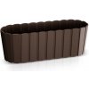 Prosperplast Kvetináč BOARDEE Case 587x144x130 mm, hnedý