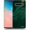 Picasee silikónový prehľadný obal pre Samsung Galaxy S10 Plus G975 - Green