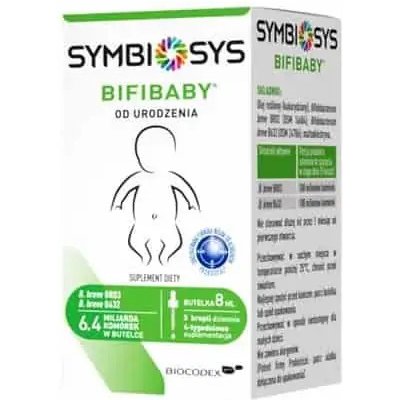 Symbiosys bifibaby drops (kmene baktérií pre deti od narodenia) 8ml