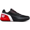 Pánska tenisová obuv Wilson Rush PRO 5 Clay Black/Red EUR 45 1/3