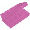Plastové ochranné pouzdro pro baterie 2x18650 (Růžové)