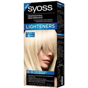 Syoss Intenzívny zosvetľovač Ultra Lightener 13-0 - zosvetlí vlasy až o 8  odtieňov od 4,9 € - Heureka.sk
