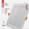 ZD2442 LED vstavané svietidlo RUBIC, štvorcové, 18W neutrálna biela EMOS Lighting
