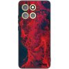Picasee silikónový čierny obal pre Motorola Moto G86 5G - Organic red