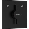 Hansgrohe DuoTurn E - Batéria pod omietku pre 2 spotrebiče, čierna matná 75417670
