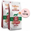 Calibra Dog Life Senior Large Fresh Beef 2 x 12 kg