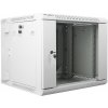 LANBERG RACKOVÁ SKRIŇA 19'' DVOJDIELNA NÁSTENNÁ 9U/600X600 (FLAT PACK) ŠEDÁ WF02-6609-10S