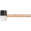 Kladivo Strend Pro HM232 680 g, 300mm, gumené, BlackWhiteHead, drevená rúčka