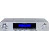 Sieťové a batériové rádio Blaupunkt KR12SL FM strieborné