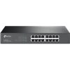 Switch Gigabit 16port, kovový, čierny, montáž do 19'', TP-LINK