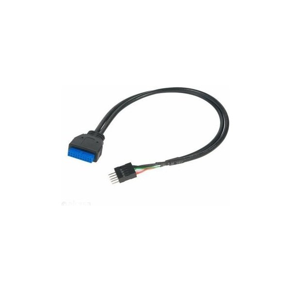 Akasa USB kabel USB 3.0 na USB 2.0 30 cm AK-CBUB36-30BK od 8,25 € -  Heureka.sk