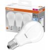 Osram 3x LED žiarovka E27 A60 10W = 75W 1055lm 4000K Neutrálna biela 200°