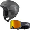 Lyžiarska prilba BOLLÉ Ryft Pure + okuliare BOLLÉ NEVADA Cat 2