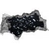 Samolepiaca diera na stenu 3d abstrakcia 95x73 cm