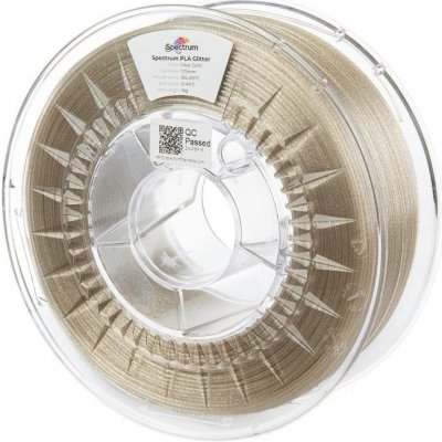 Spectrum 3D PLA Glitter, 1,75mm, 1kg, 80273, clear gold