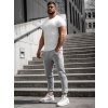 Sivé pánske teplákové jogger nohavice Bolf XW02A