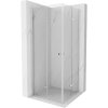 Mexen Lima Duo sprchovací kút 80 x 80 cm, 6mm sklo, číre sklo / chrómový profil, 856-080-080-02-00