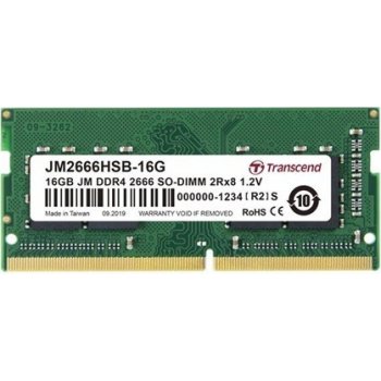 Transcend DDR4 16GB 2666MHz CL19 JM2666HSB-16G