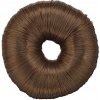 Sibel Výplň do vlasov okrúhla - Cotton - priemer 9 cm - hnedá 9504002