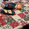 Vianočný gobelínový obrus a šál HOLLY 40 x 100 cm