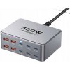 Viacportová nabíjačka na stôl GaN USB TYP-C Rýchle nabíjanie 330W
