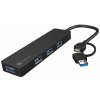 Rozbočovač Natec MAYFLY 4xUSB-A 3.0 HUB + USB-A adaptér NHU-2023