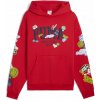 Pánska Mikina PUMA HOOPERHOTLINE PULLOVER HOODIE 63282701 – Červená