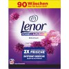 (DE) Lenor Blutentraum 2 x Frische prášok na pranie 4,95 kg - 90 praní