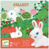 DJECO Zberateľská hra pre najmenších: Zajkovia (1. spoločenská hra)