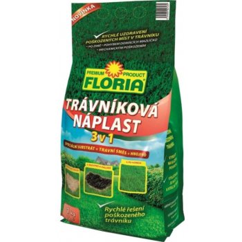 Agro Floria hnojivo Trávníková náplast 3 v 1 1kg