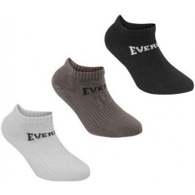 Everlast pánske ponožky 3 Pack Trainer Socks Mens Blk/Gry/Whi od 5 € -  Heureka.sk