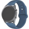 eses Základný silikónový náhradný remienok pre smart hodinky 20 mm Farba: modrá šeď