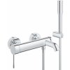 Grohe Essence - Vaňová batéria s príslušenstvom, chróm - 33628001