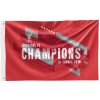 FOREVER COLLECTIBLES Klubová vlajka 152/91cm FC LIVERPOOL Champions of Europe 2019