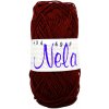 Pletacia priadza Niťárna NELA 3494 bordová