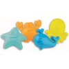 Androni Tvorítka na piesok 4 kusy veselý morský svet
