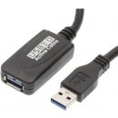 PremiumCord ku3rep5 USB 3.0 repeater a prodlužovací kabel A/M-A/F 5m