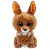 Plyšák Beanie Boos Kipper - hnedý kangaroo 24 cm (008421371600)