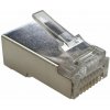 XtendLan Konektor RJ45 CAT7 STP, EZ type, drôt 50u, balenie 100ks