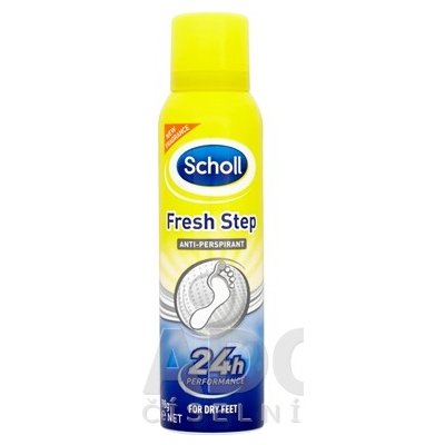 Vyhľadávanie „Scholl Fresh Step deodorant sprej na nohy 150 ml“ – Heureka.sk
