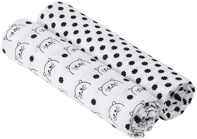 Lässig Swaddle blanket 120 x 120 Little Chums dog